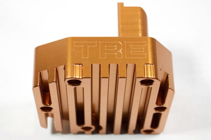 TRE Transmission Oil Cooler Adapter Plate (Mitsubishi Evo IV–IX • 5-Speed) - Image 12