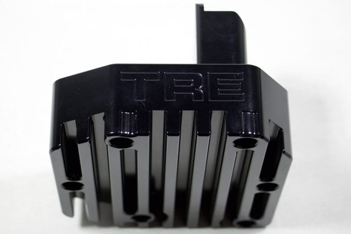 TRE Transmission Oil Cooler Adapter Plate (Mitsubishi Evo IV–IX • 5-Speed) - Image 9