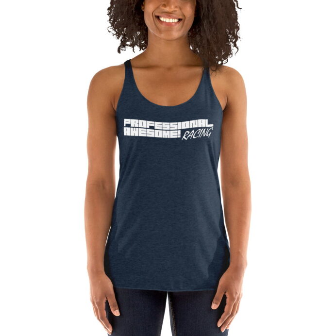 Professional Awesome Racing Ladies' Racerback Tank - Image 4