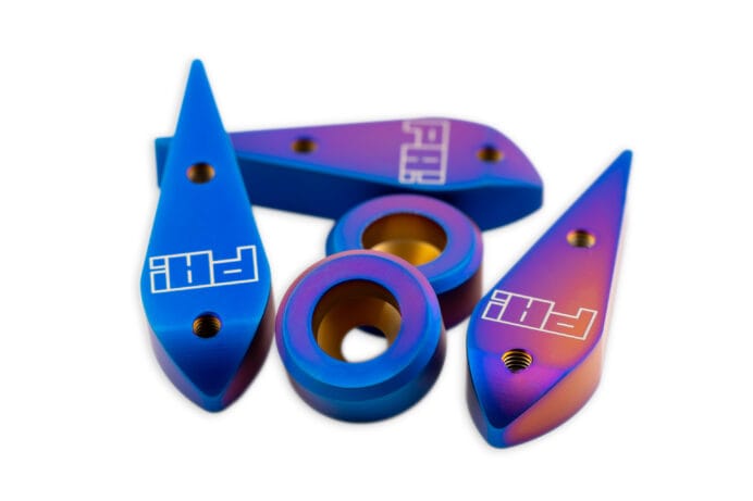 Titanium Skid Blocks and Pucks