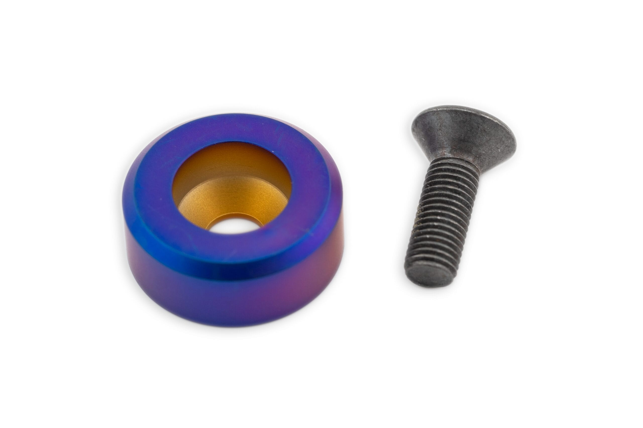 Professional Awesome Racing Titanium Puck for Splitter Support Rods - Individual - Image 2