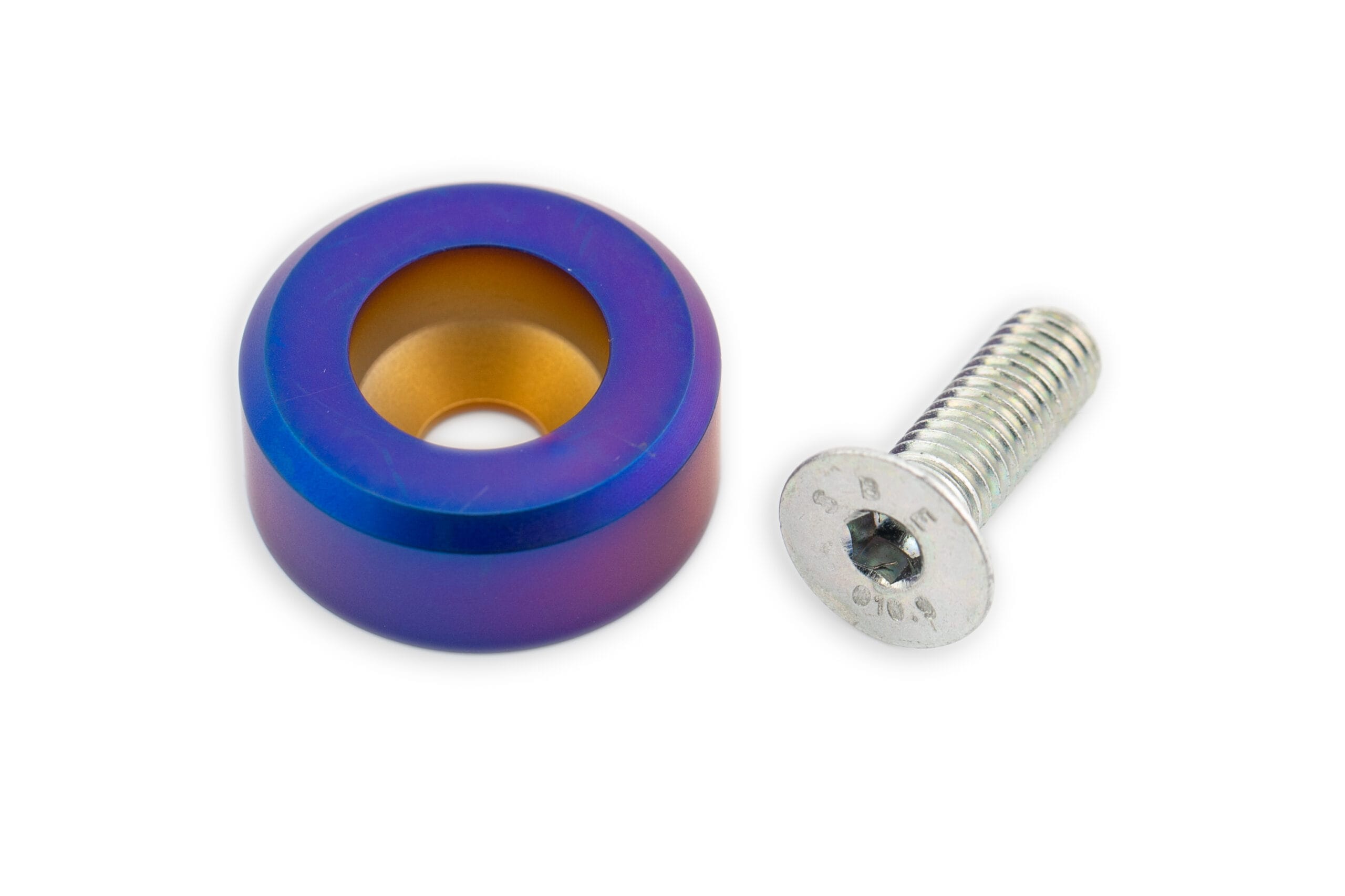 Professional Awesome Racing Titanium Puck for Splitter Support Rods - Individual