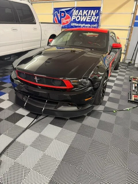2012 Ford Mustang Boss 302 Laguna Seca customer installation